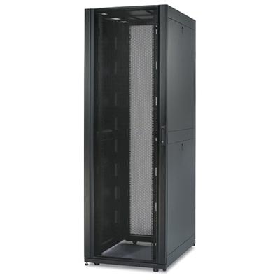 NetShelter SX 48UX750X1070 černý, s dveřmi a bez boků