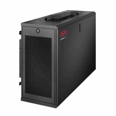 NetShelter WX 6U Low-Profile Wallmount Enclosure 230V Fans