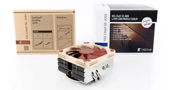 Noctua NH-L9x65 SE-AM4 low-profile, AMD socket AM4, nízký profil