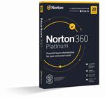 NORTON 360 PLATINUM 100GB CZ 1 uživatel 20 zařízení na 1 rok 