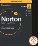 NORTON SECURE VPN ENG  1 uživatel na 1 zařízení na 1 rok