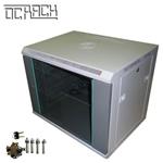 OCRACK OCC-22U-6S,19" rozvaděč nástěnný 22U/600mm,celoskleněné dveře