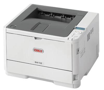 OKI B412dn A4, čb, 2400x1200, 33 ppm, USB 2.0, paralelní,PCL6, duplex, síť