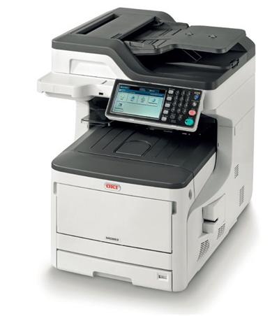 OKI MC853dn A3 23/23 ppm ProQ2400 dpi PCL6/PS3,USB 2.0,LAN (Print/Scan/Copy/Fax)