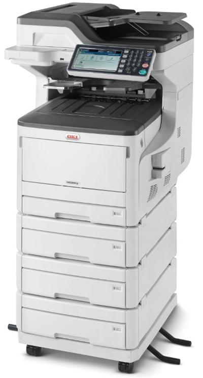 OKI MC853dnv A3 23/23 ppm ProQ2400 dpi PCL6/PS3,USB 2.0,LAN (Print/Scan/Copy/Fax)