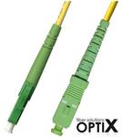 OPTIX LC/APC-LC/APC patch cord 09/125 2m duplex G657A 1,8mm