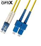 OPTIX LC-SC patch cord 09/125 10m duplex G657A 1,8mm