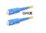 OPTIX SC/UPC-SC/UPC patchcord arm. bílý 9/125 1m 3mm B3 LSZH simplex