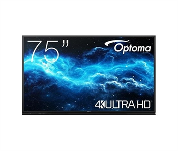 Optoma 3752RK IFPD 75" - interaktivní dotykový, 4K UHD, multidotyk 40prstu, Android 11, 4GB RAM/ 32GM ROM,