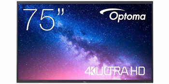 Optoma 5753RK IFPD 75" - interaktivní dotykový, 4K UHD, multidotyk 40prstu, Android 13, 8GB RAM / 64GB ROM