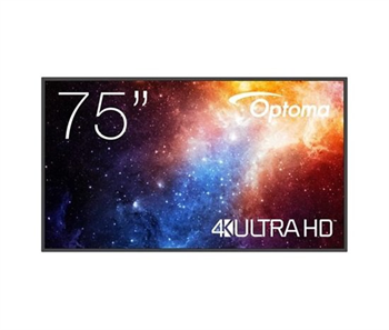 Optoma FPD N3751K 75" - 4K UHD / Android 11 / 450 nits / 4GB RAM / 32GB ROM / 2x 10W speaker