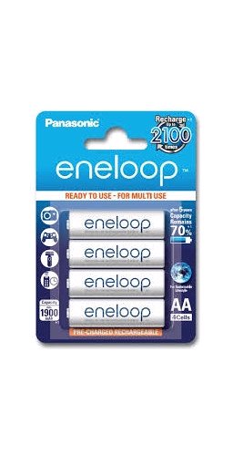 Panasonic Eneloop AA NiMH 1.2V 1900mAh,blistr 4ks