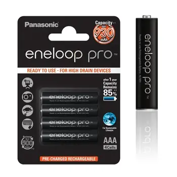 Panasonic Eneloop Pro AAA (R3) NiMH 1.2V 900mA,blistr 4ks