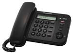 Panasonic KX-TS560FXB - jednolinkový telefon, černý