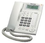 Panasonic KX-TS880FXW - jednolinkový telefon, bílý