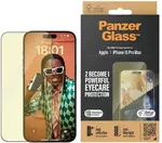 PanzerGlass Eyecare - Ochrana obrazovky pro mobilní telefon - ultra široký tvar - sklo - pro Apple iPhone 15 Pro Max