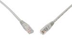 Patch kabel CAT5E SFTP PVC 0,5m šedý snag-proof C5E-315GY-0,5MB