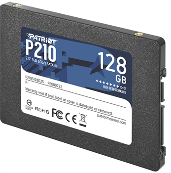 Patriot P210,128GB,2.5" SATA SSD