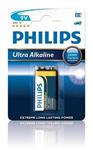 Philips baterie 9V ExtremeLife+, alkalická - 1ks