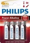 Philips baterie AA PowerLife, alkalická - 4ks