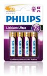 Philips baterie AA Ultra lithium - 4ks