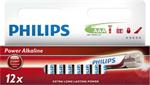 Philips baterie AAA Power Alkaline - 12ks 