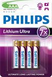 Philips baterie AAA Ultra lithium - 4ks