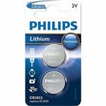 Philips baterie CR2032 - 2ks, 3V 210mAh