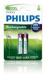 Philips dobíjecí baterie AAA 800mAh, NiMH - 2ks