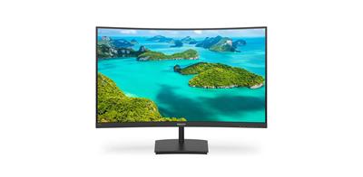 Philips LCD 271E1SCA zakřivený 27" VA/1920x1080@75Hz/Mega DCR/4ms/250 cd/m2/D-Sub/HDMI/Repro/VESA/FreeSync