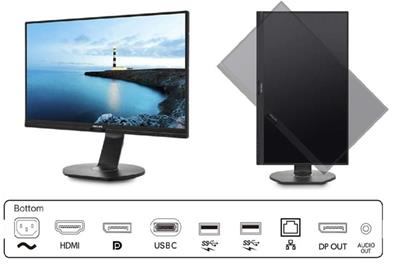 Philips LCD 272B7QUPBEB 27" IPS /2560 x 1440@60Hz/1000:1/5ms/HDMI/DP/USB-C/USB/Repro/pivot