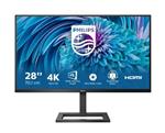 Philips LCD 288E2UAE 28" IPS 4K/3840x2160@60Hz/300cd/4ms/DP/HDMI/4xUSB/AMD FreeSync/Výškové nastavení/Repro/VESA