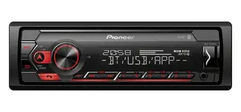 Pioneer MVH-S320BT 4*50W MOSFET, Bluetooth, prosvětlený čelní vstup USB