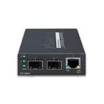 PLANET GT-1205A Konvertor, 1x 10/100/1000Base-T RJ-45, 2x 100/1000Base-X SFP