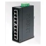 Planet switch ISW-801T, průmysl.verze 8x10/100, DIN, IP30, -40 až 70°C, 12-48V