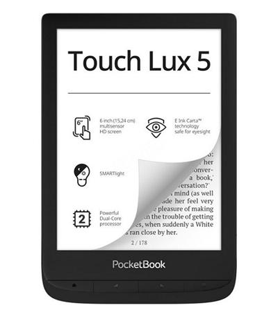 PocketBook 628 Touch Lux 5, Červený