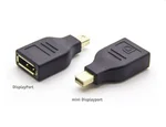 PremiumCord DisplayPort adapter na mini DP (DP/F - DP/M mini)