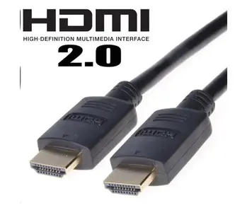 PremiumCord HDMI 2.0 High Speed + Ethernet kabel, zlacené konektory, 7,5m