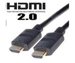 PremiumCord HDMI 2.0 High Speed + Ethernet kabel, zlacené konektory, 7,5m