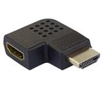 PremiumCord HDMI adaptér 19pin Female - 19pin Male do úhlu 90° levá