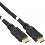 PremiumCord HDMI High Speed with Ether.4K@60Hz kabel se zesilovačem, 7m, 3x stínění, M/M, zlacené konektory