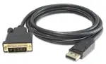 PremiumCord kabel DisplayPort na DVI M/M,3m