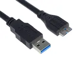 PremiumCord Kabel Micro USB 3.0 5Gbps USB A - Micro USB B, MM, 0,5m