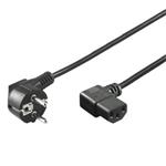 PremiumCord napájecí kabel 240V,CEE7 pravoúhlý/IEC C13 pravoúhlý,2m