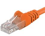 Premiumcord Patch kabel CAT6a S-FTP, RJ45-RJ45, AWG 26/7 0,25m oranžová