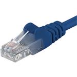 Premiumcord Patch kabel CAT6a S-FTP, RJ45-RJ45, AWG 26/7 1,5m modrá