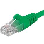 Premiumcord Patch kabel CAT6a S-FTP, RJ45-RJ45, AWG 26/7 5m zelený