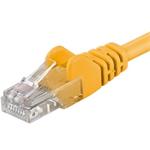 Premiumcord Patch kabel CAT6a S-FTP, RJ45-RJ45, AWG 26/7 5m žlutá