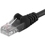 PremiumCord Patch kabel UTP RJ45-RJ45 CAT6 1m černý