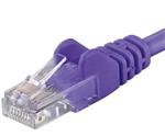 PremiumCord Patch kabel UTP RJ45-RJ45 CAT6 1m fialový